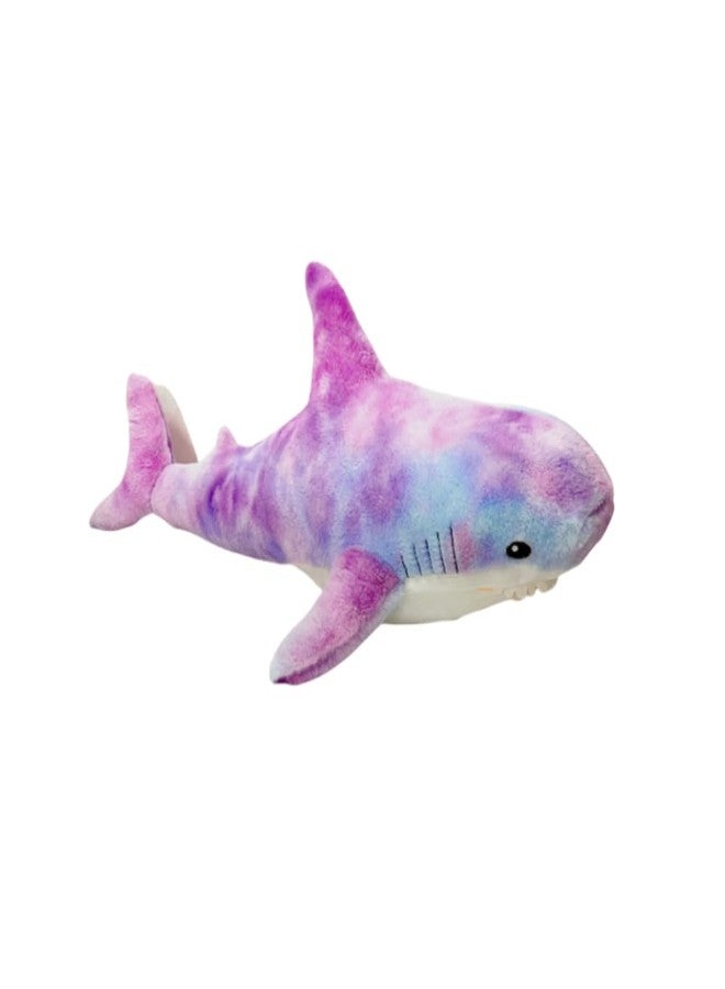OPHRBU Shark Plushies Pillow Large, Plush Shark Toy Pillow, Comfortable Sleep Pillow Back Cushion, Kids Room Decoration, Bedtime Gift for Boys and Girls. 1 Piece (Purple 39.3 in) - Image 1